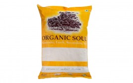 Organic Soul Organic Wheat Flour   Pack  4 kilogram
